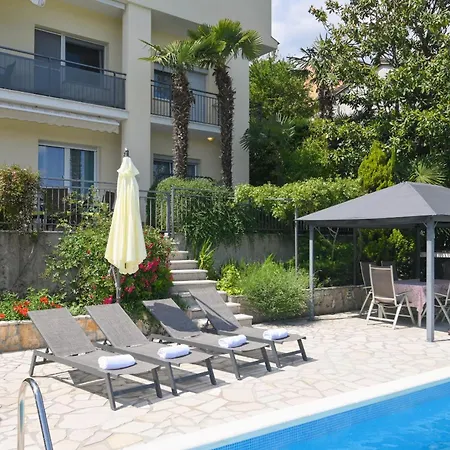 Family Friendly With A Swimming Pool - Volosko, - 15071 Apartment
